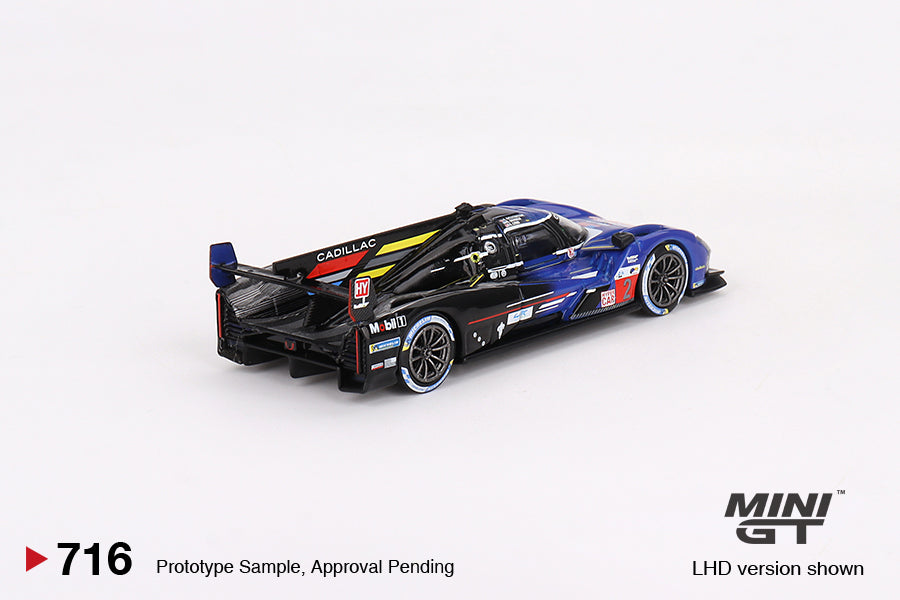 Mô hình xe Mini GT 1:64 Cadillac V-Series.R #2 Cadillac Racing 2023 Le Mans 24 Hrs 3rd Place - MGT00716