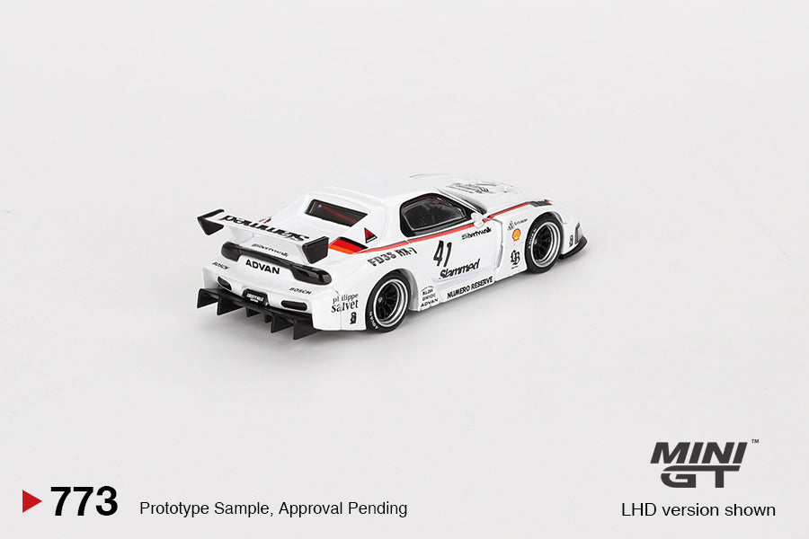 Mô hình xe Mini GT 1:64 MAZDA RX-7 LB-Super Silhouette #41 Numero Reserve - MGT00773