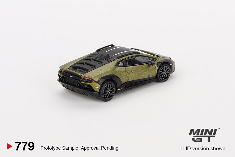 Mô hình xe Mini GT 1:64 Lamborghini Huracán Sterrato Verde Gea Matt - MGT00779