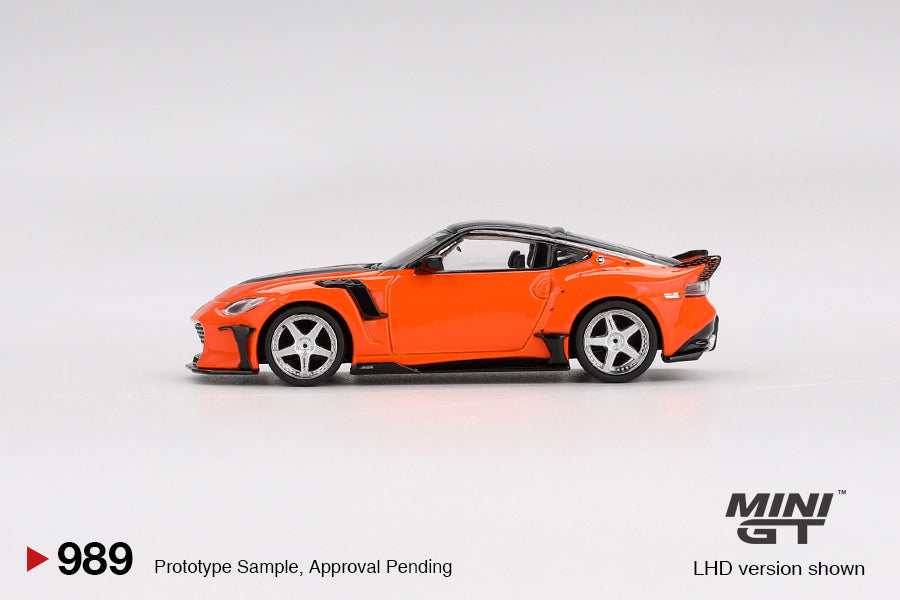 Mô hình xe Mini GT 1:64 Nissan Z VeilSide FFZ400 Orange - MGT00989