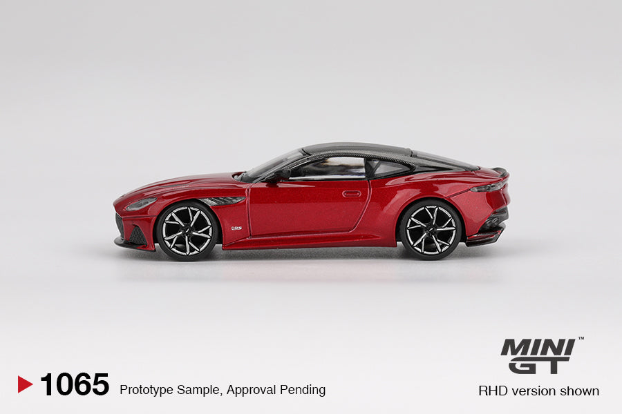 Mô hình xe Mini GT 1:64 Aston Martin DBS Hyper Red - MGT01065