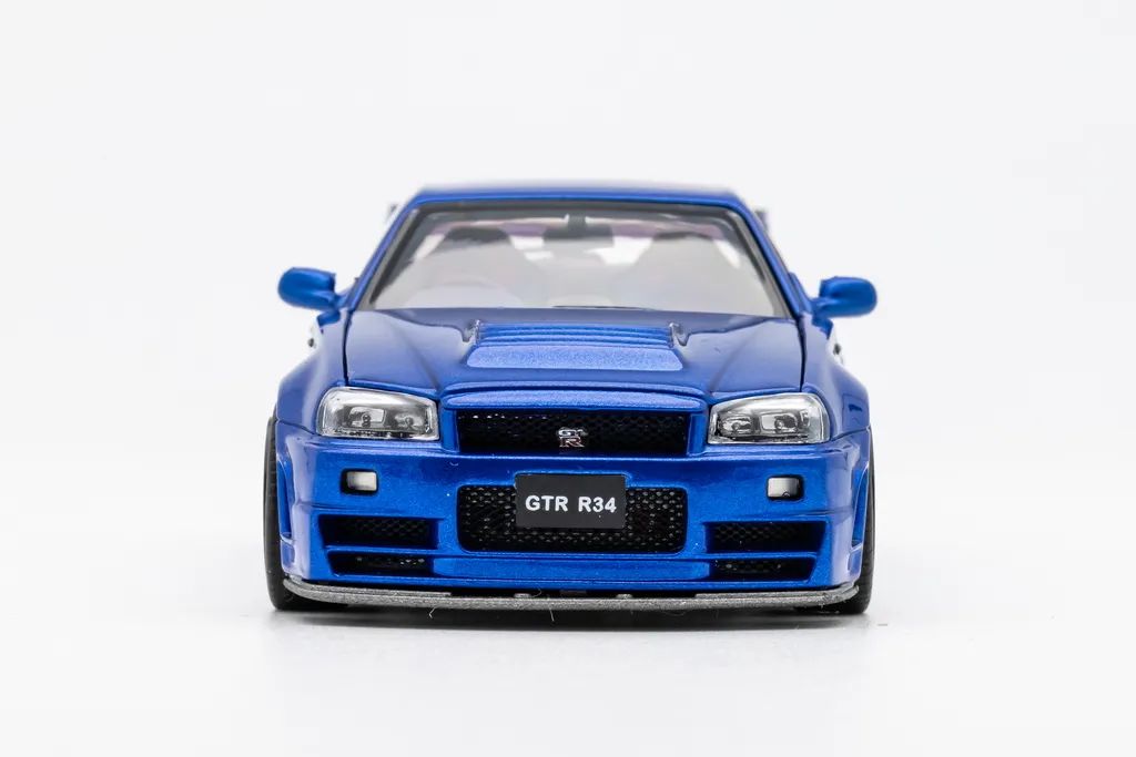 Mô hình xe PGM & One Model 1:43 Nissan Skyline Z-Tune in Metallic Blue Ordinary Version / PGM-430101A