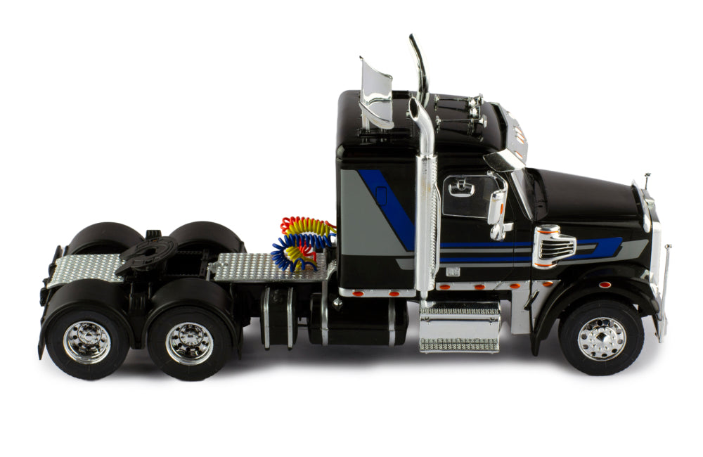 Mô hình xe đầu kéo IXO 1:43 Freightliner Coronado 2012 Black And Grey - TR181.22