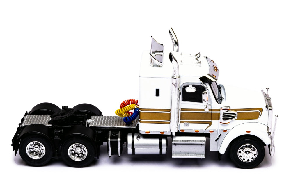 Mô hình xe đầu kéo IXO 1:43 Freightliner Coronado 2012 White And Gold - TR210.22