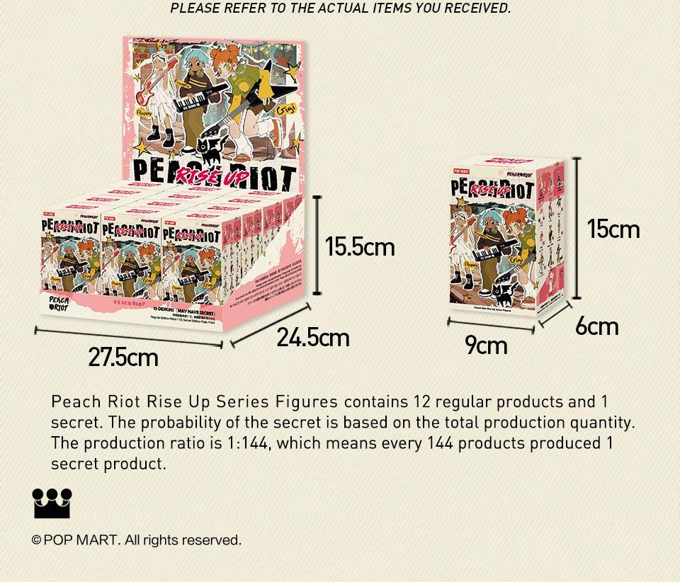 POP MART Peach riot rise up series ngẫu nhiên làm quà sinh nhật cho trẻ em