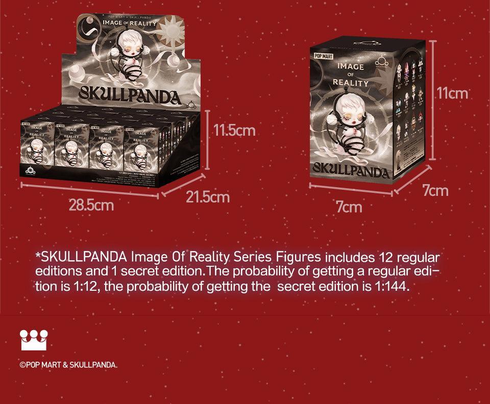 Pop MART SKULLPANDA Hình Ảnh Của Thực Tế Series Nhân Vật Hộp Mù Đồ Chơi Hành Động Hình Quà Tặng Sinh Nhật Đồ Chơi Trẻ Em