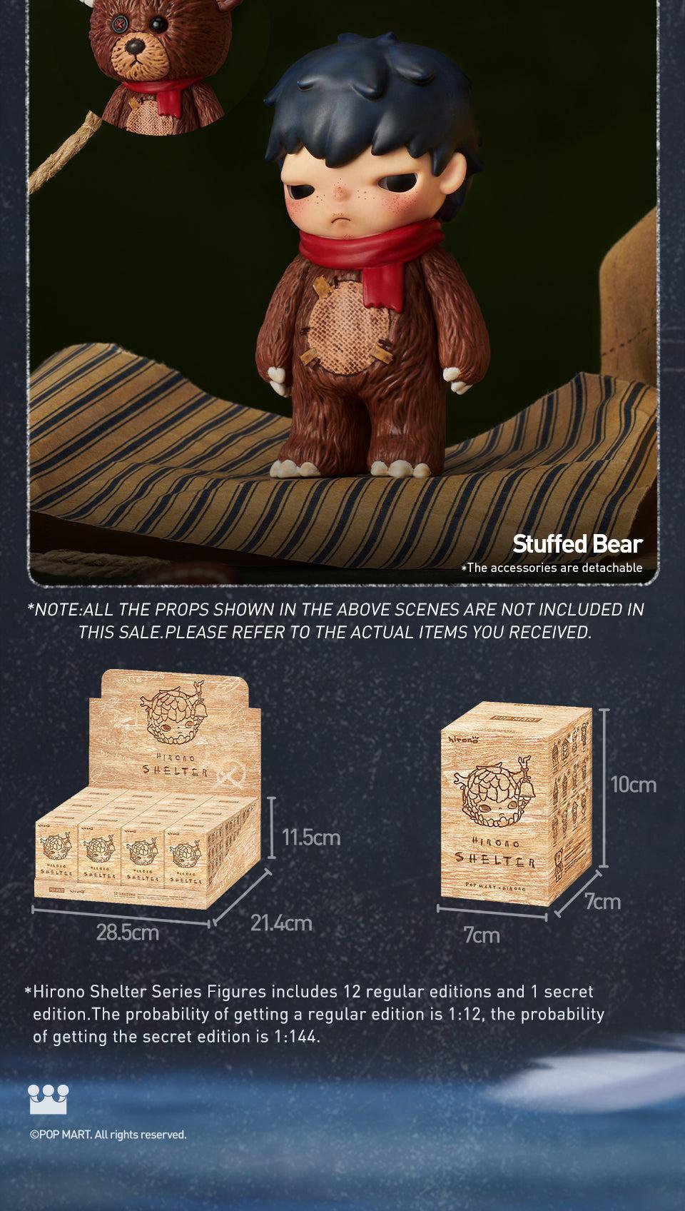 POP MART Hirono Shelter Series Figures Birthday Gift Kid Toy