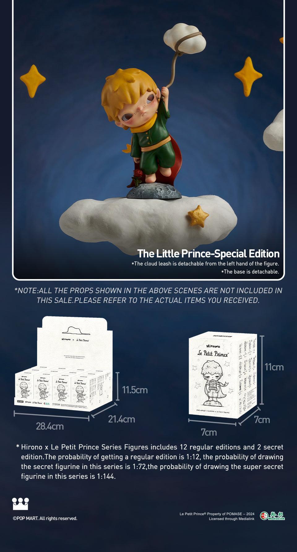POP MART Hirono×Le Petit Prince Series Figures Blind Box Action Toys Figure Birthday Gift Kid Toy