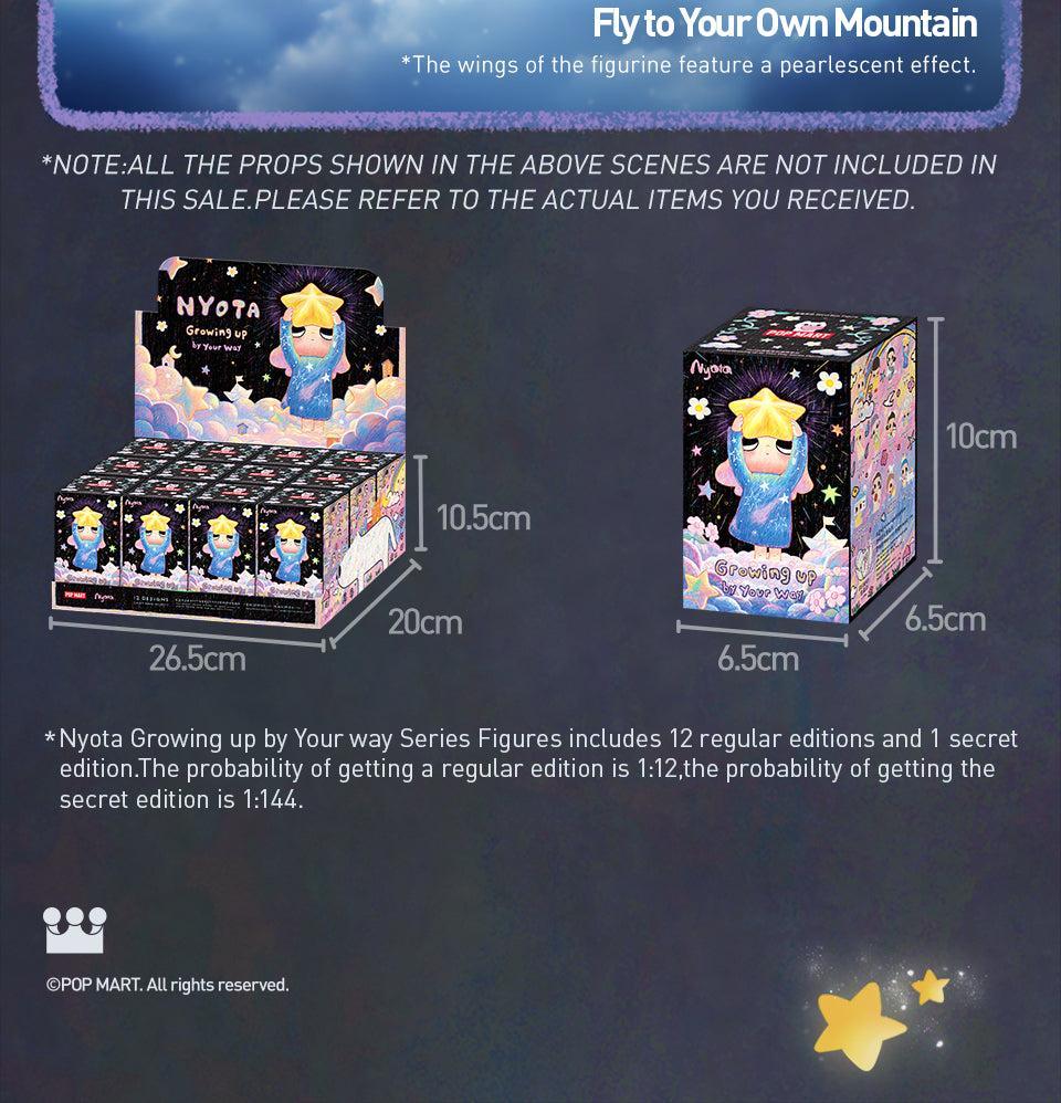 POP MART Nyota Growing up by Your way Series Figures