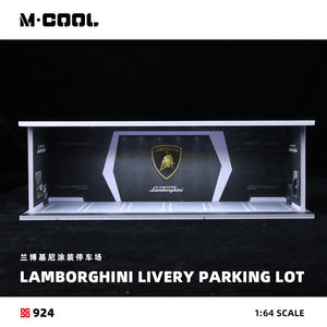 M-COOL 1:64 Sa Bàn Đỗ Xe Lamborghini Bản thường | Mô hình Diorama mã MC914924