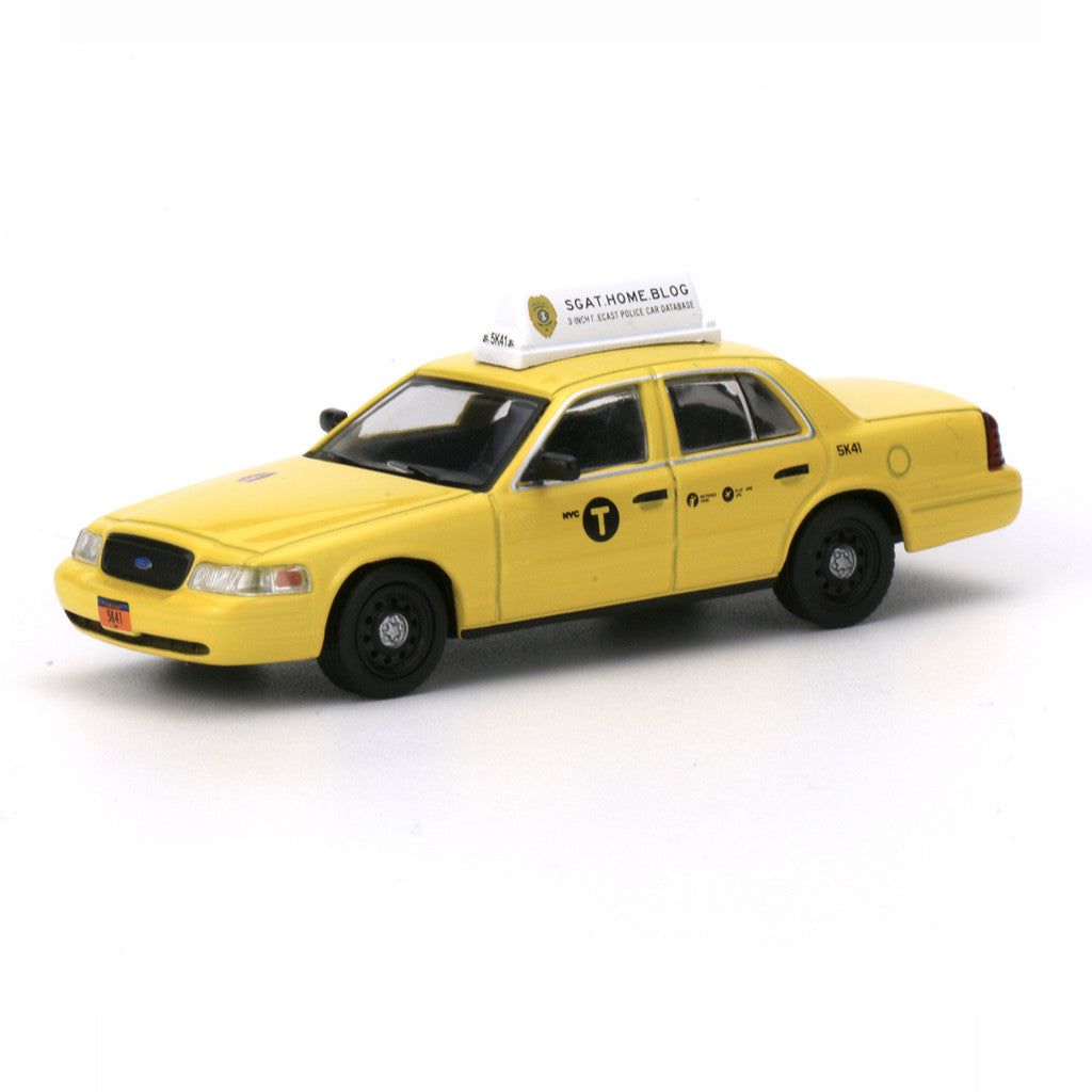Mô hình xe 596 1:64 Ford Victoria CV New York Taxi Cổ Điển