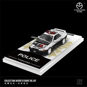 Time Micro 1:64 Nissan Skyline GT-R Police Bản thường | Mô hình xe mã TM644128