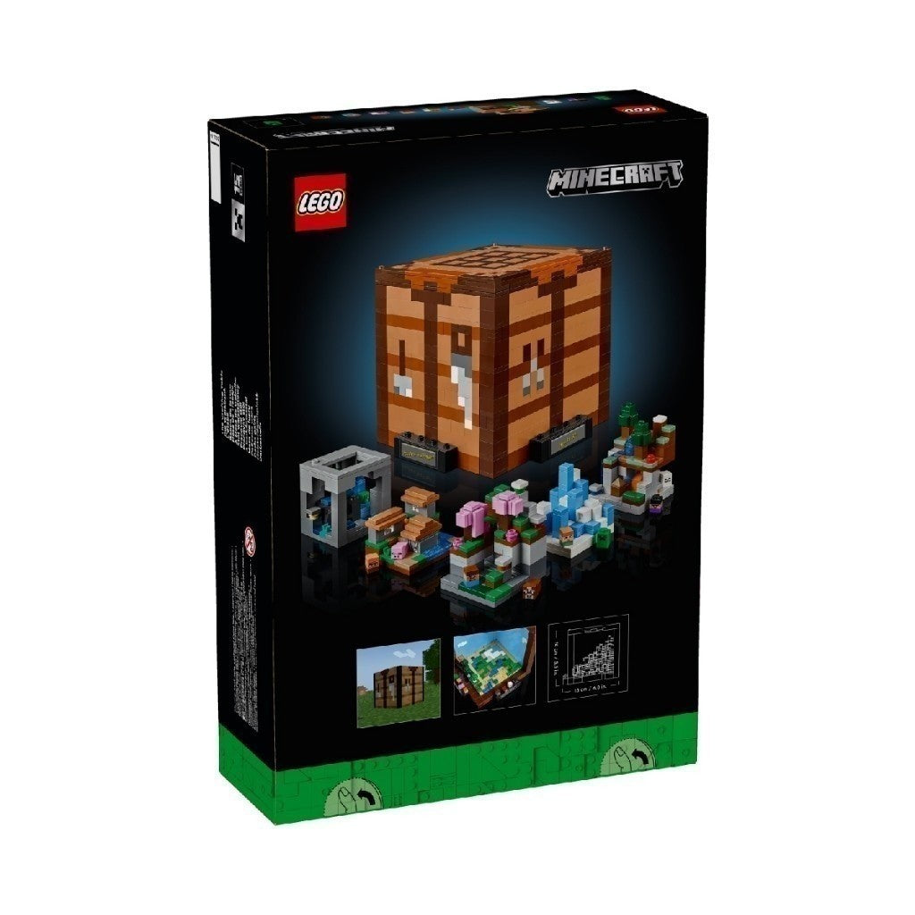LEGO MINECRAFT 21265 Đồ Chơi Lắp Ráp Mô Hình Khối Hộp Chế Tác (1195 Chi Tiết)