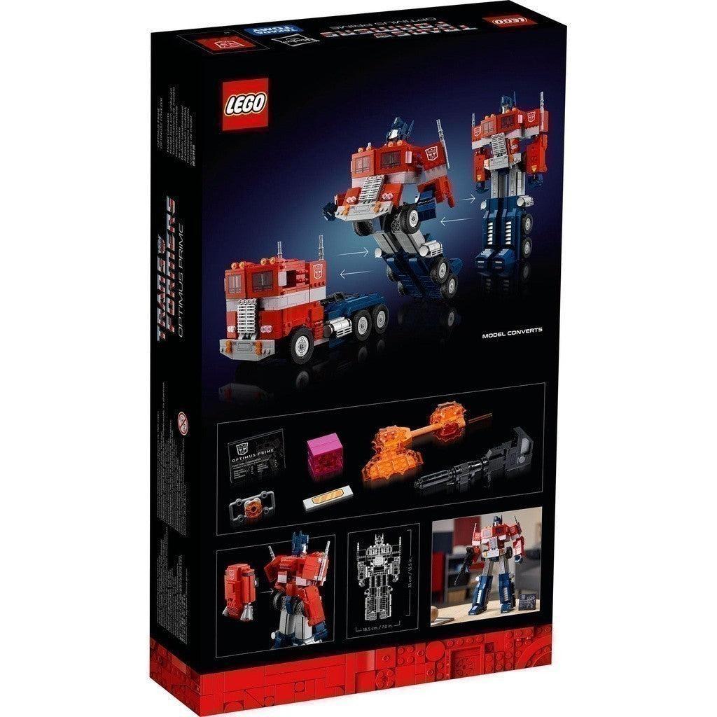 LEGO ADULTS ICONS 10302 Rô Bốt Biến Hình Optimus Prime (1508 chi tiết)