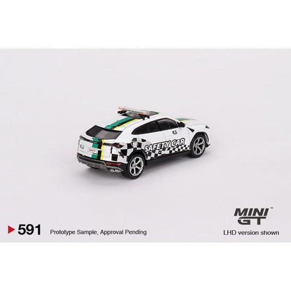 [HÀNG CÓ SẴN] Mocus Mô hình xe Mini GT 1:64 Lamborghini Urus 2022 Macau GP Official Safety Car 591