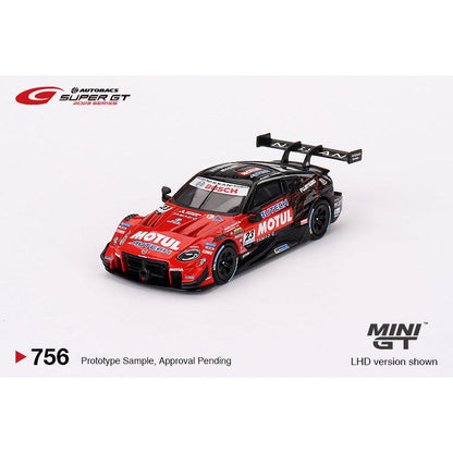 [HÀNG CÓ SẴN] Mocus Mô hình xe Mini GT 1:64 Card Nissan Z GT500 #23 "MOTUL AUTECH Z" NISMO 2023 SUPER GT SERIES 756
