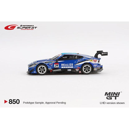[HÀNG CÓ SẴN] Mocus Mô hình xe Mini GT 1:64 Nissan Z GT500 #24 "REALIZE CORPORTATION ADVAN Z" 2023 850