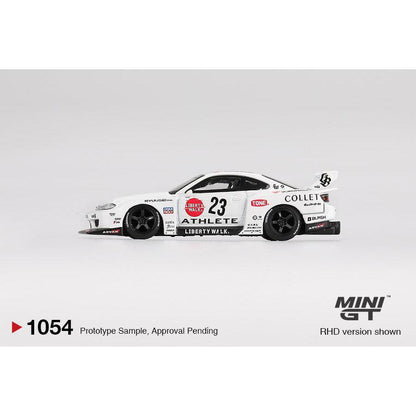 [HÀNG CÓ SẴN] Mocus Mô hình xe Mini GT 1:64 Nissan LB-Super Silhouette S15 SILVIA ATHLETE 1054
