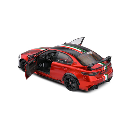 Mô hình xe Solido 1/18 Alfa Romeo Giulia GTA-M Tricolore Mugello 1969 Livery – 2022