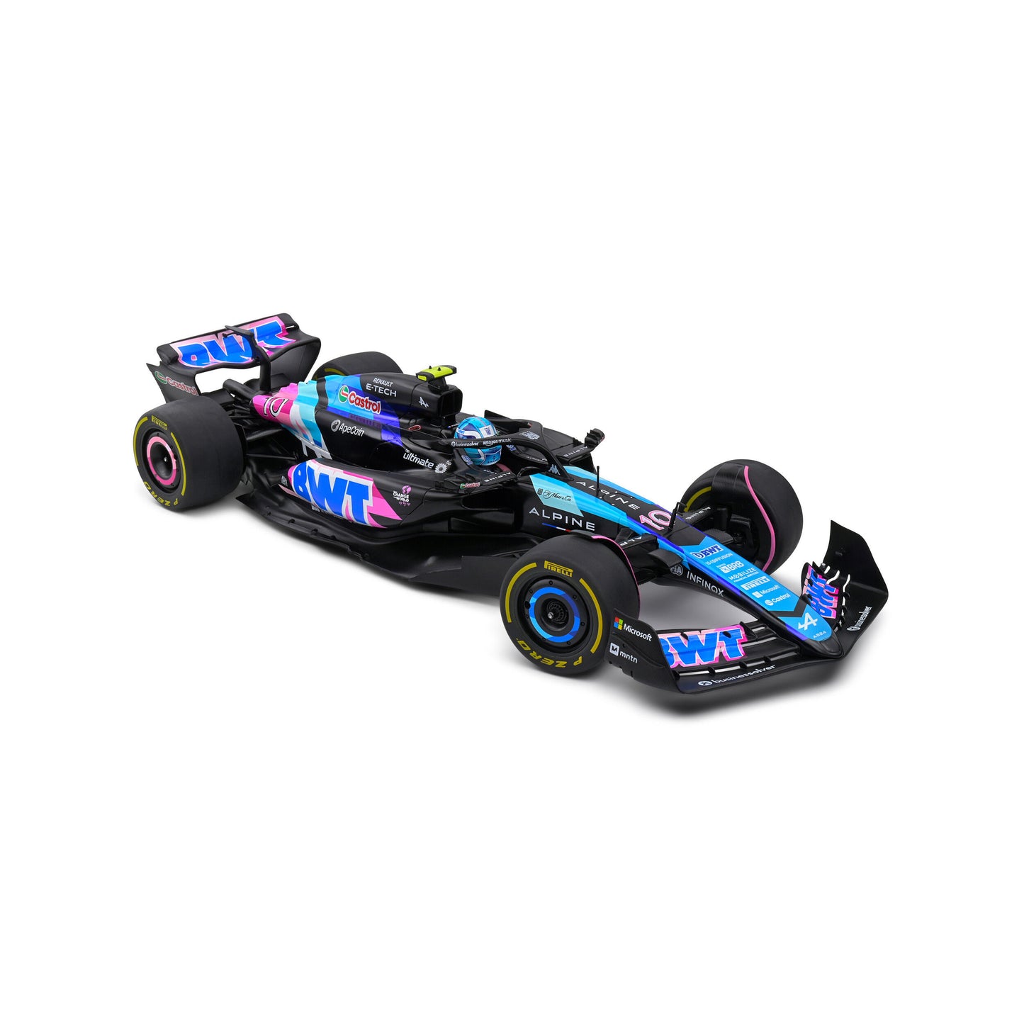 Mô hình xe Solido 1/18 Alpine F1 Team A524 – MONACO GP – 2024 – P.GASLY