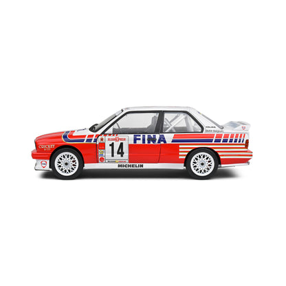 Mô hình xe Solido 1/18 BMW E30 M3 – Belgium Procar – 1993 – #14 Duez