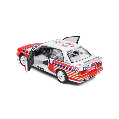Mô hình xe Solido 1/18 BMW E30 M3 – Belgium Procar – 1993 – #14 Duez