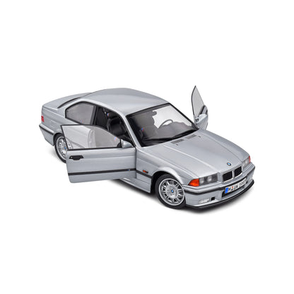 Mô hình xe Solido 1/18 BMW E36 M3 Coupé – Artic Silver – 1990