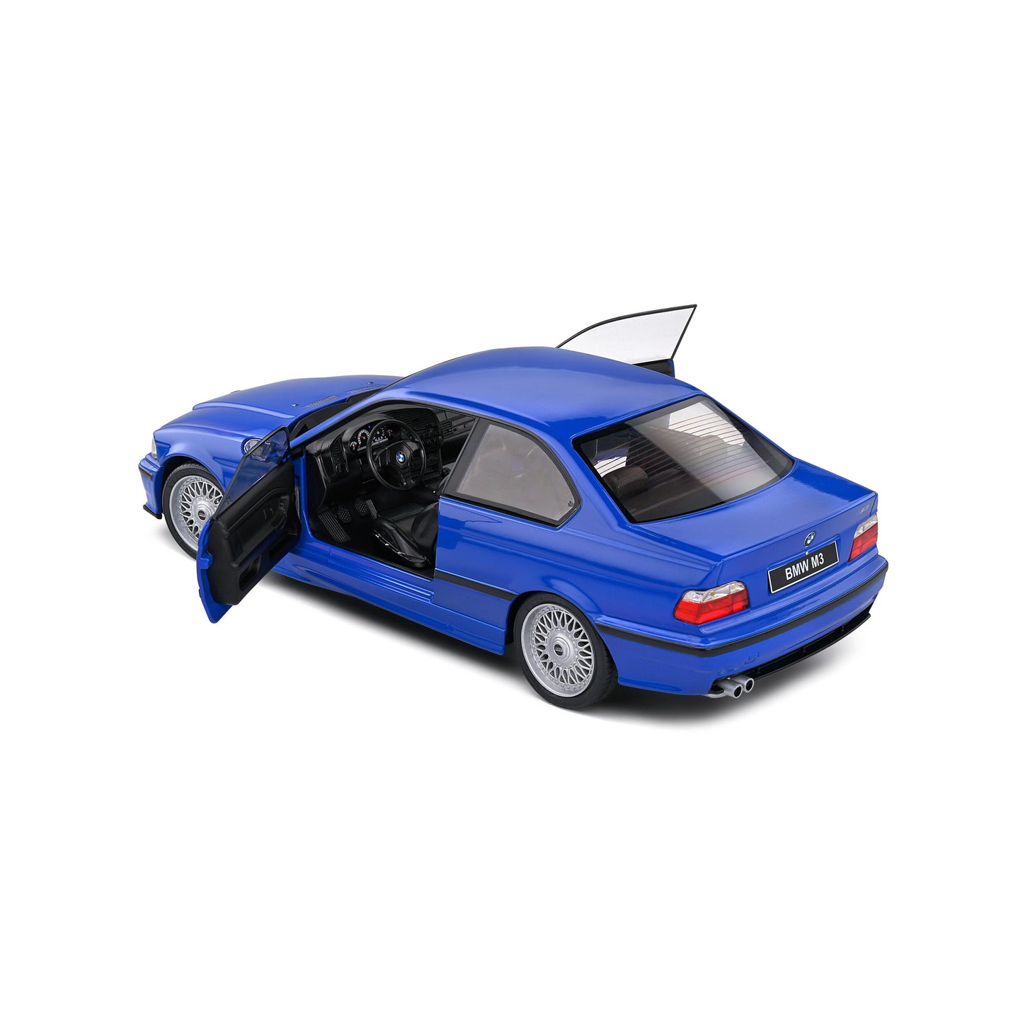 Mô hình xe Solido 1/18 BMW E36 M3 Coupé – Santorin Blue – 1996