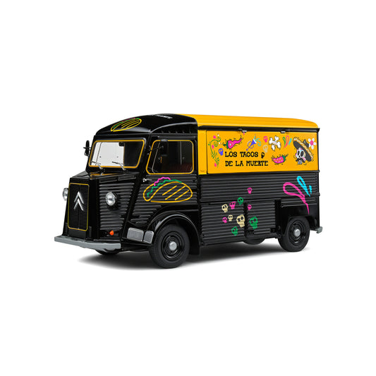 Mô hình xe Solido 1/18 Citroën TYPE HY Los Tacos de la Muerte – 1969