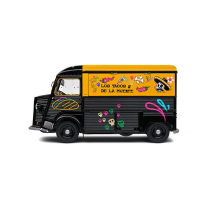 Mô hình xe Solido 1/18 Citroën TYPE HY Los Tacos de la Muerte – 1969