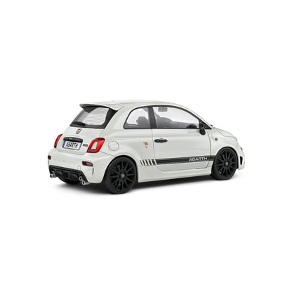 Mô hình xe Solido 1/18 Fiat F595 Abarth – Ghiaccio White – 2022