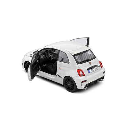 Mô hình xe Solido 1/18 Fiat F595 Abarth – Ghiaccio White – 2022