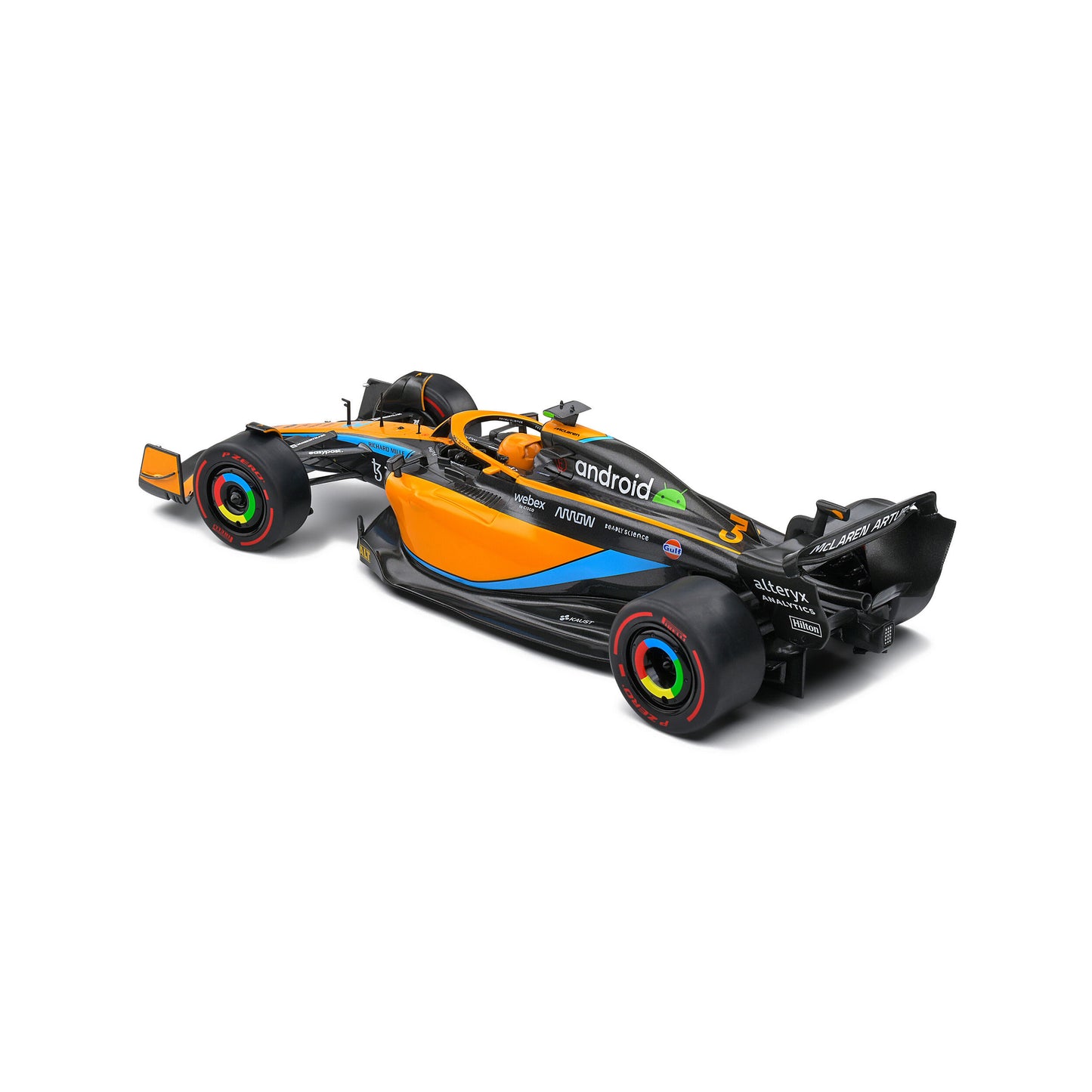 Mô hình xe Solido 1/18 McLaren MCL36 – Australia GP – 2022 – D.Ricciardo