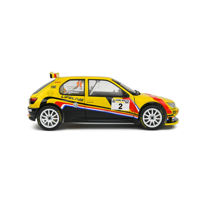 Mô hình xe Solido 1/18 Peugeot 306 Maxi – Eifel Rallye Festival – 2022 – #2 T.Neuville/A.Cornet