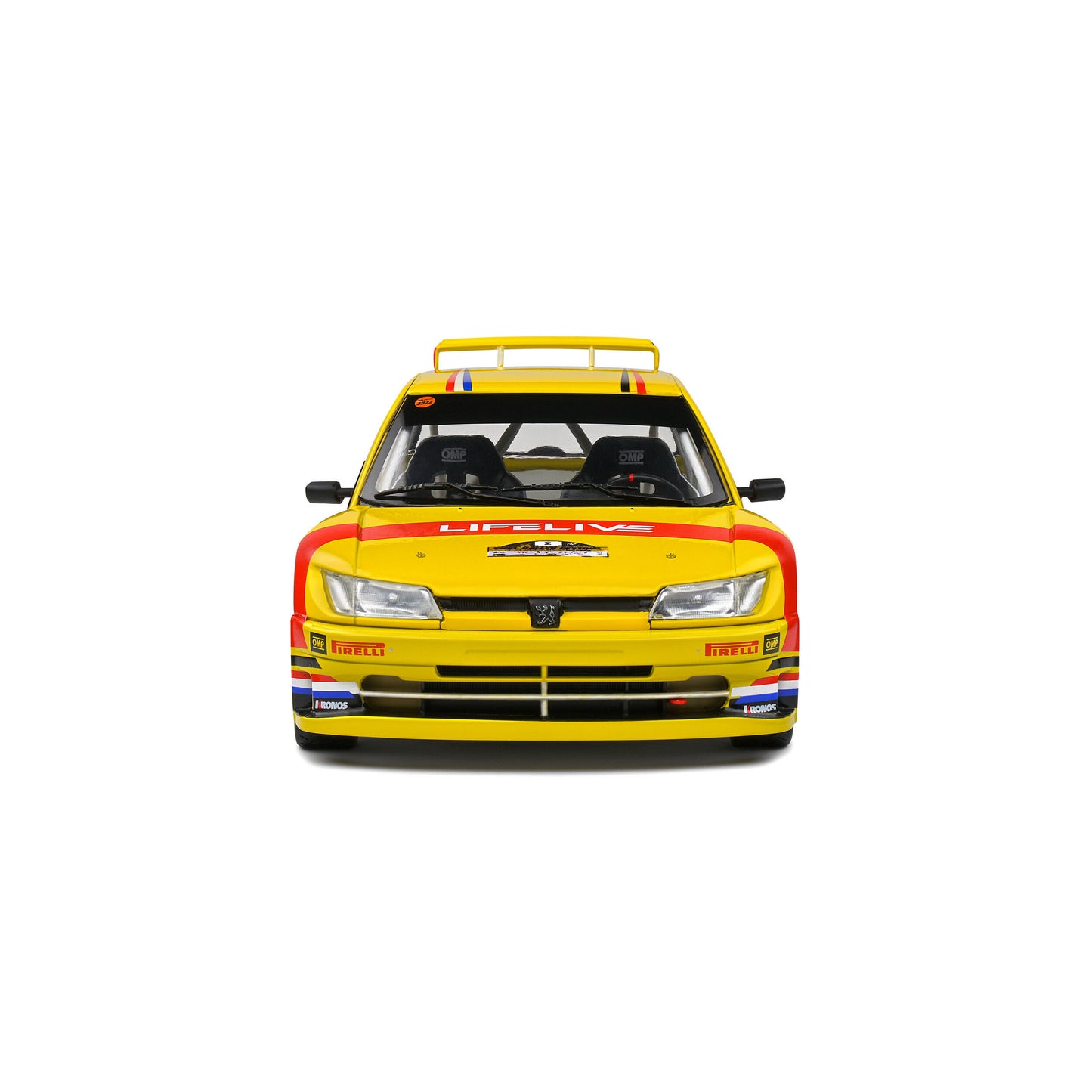 Mô hình xe Solido 1/18 Peugeot 306 Maxi – Eifel Rallye Festival – 2022 – #2 T.Neuville/A.Cornet