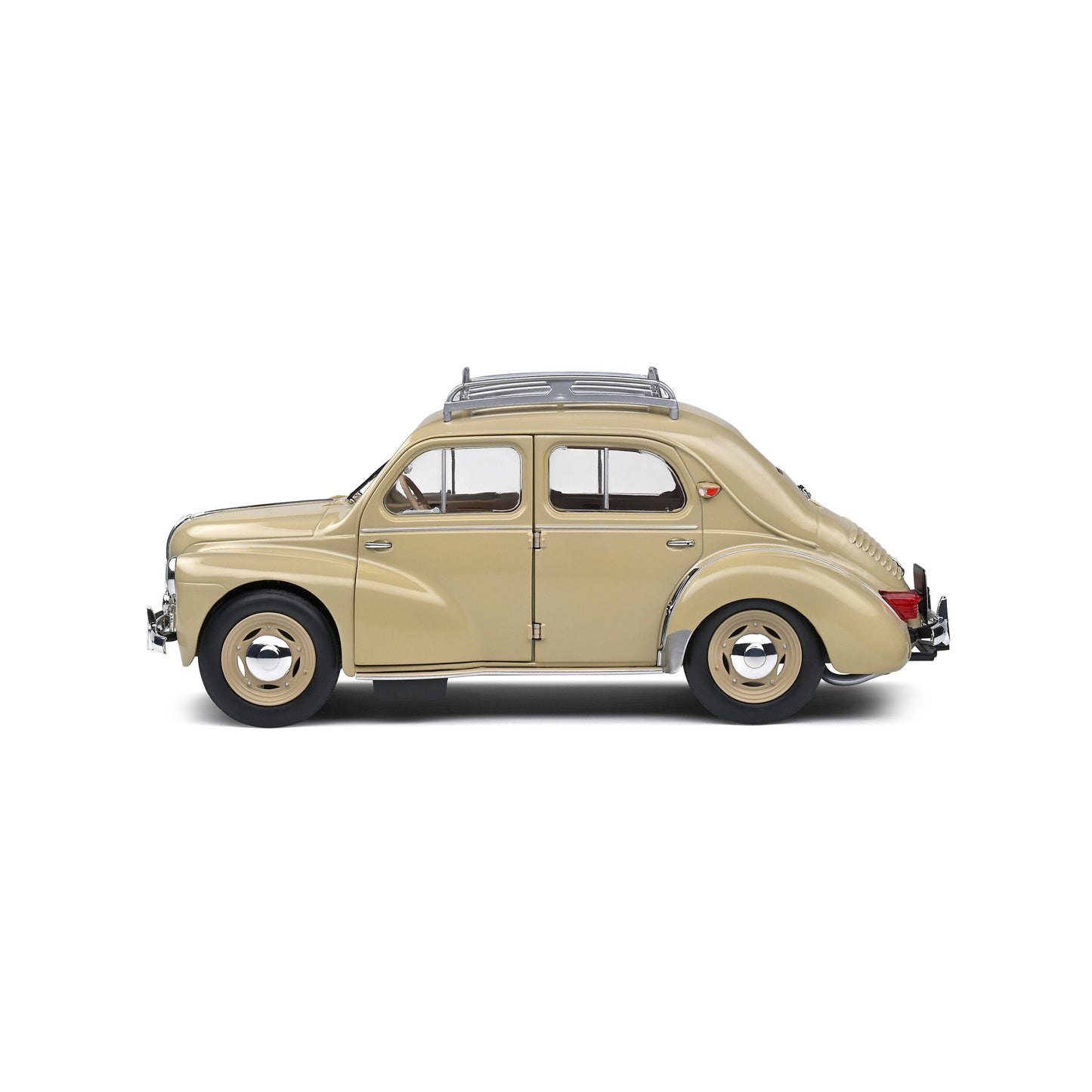 Mô hình xe Solido 1/18 Renault 4CV – Beige Tourterelle – 1956