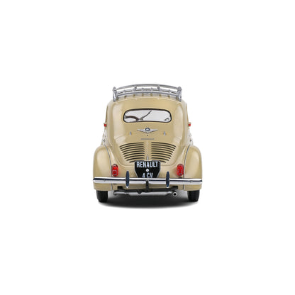 Mô hình xe Solido 1/18 Renault 4CV – Beige Tourterelle – 1956