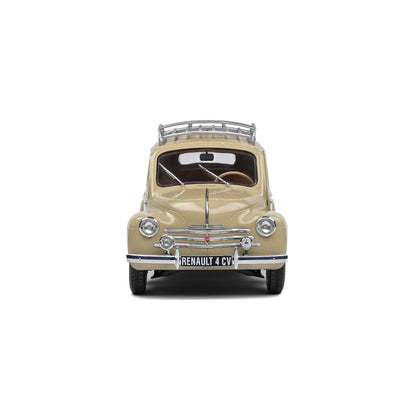 Mô hình xe Solido 1/18 Renault 4CV – Beige Tourterelle – 1956