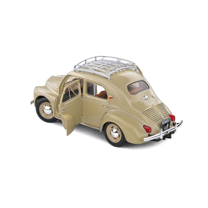 Mô hình xe Solido 1/18 Renault 4CV – Beige Tourterelle – 1956