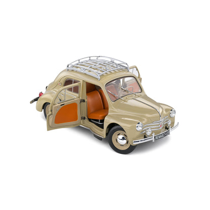 Mô hình xe Solido 1/18 Renault 4CV – Beige Tourterelle – 1956