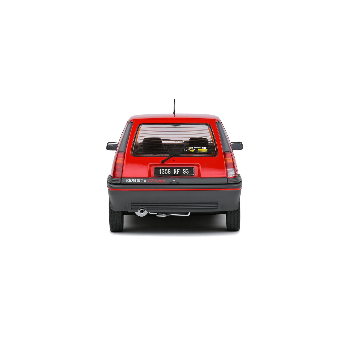 Mô hình xe Solido 1/18 Renault 5 GT TURBO MK1 – Rouge Vif – 1985