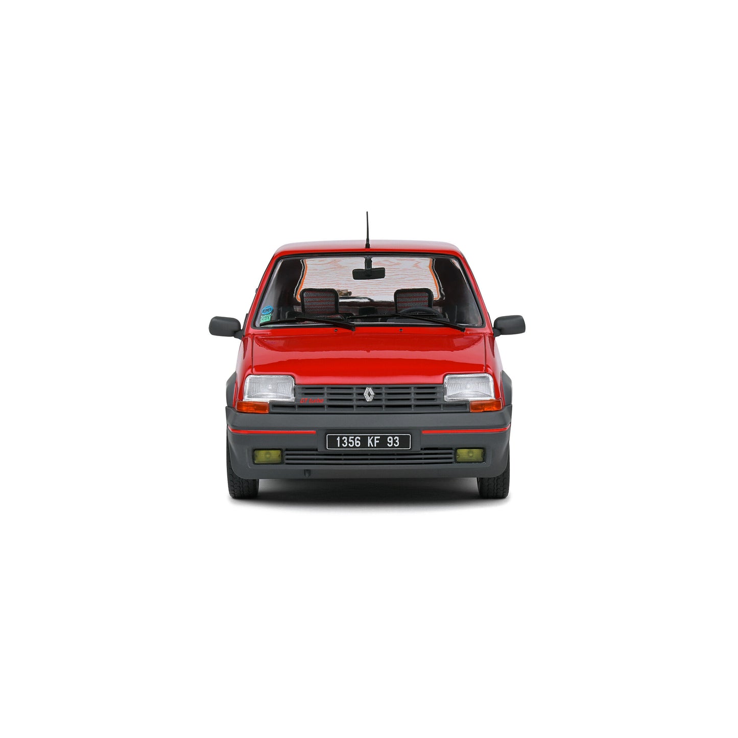 Mô hình xe Solido 1/18 Renault 5 GT TURBO MK1 – Rouge Vif – 1985