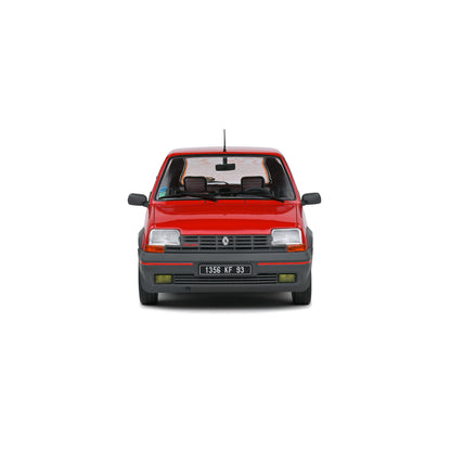Mô hình xe Solido 1/18 Renault 5 GT TURBO MK1 – Rouge Vif – 1985