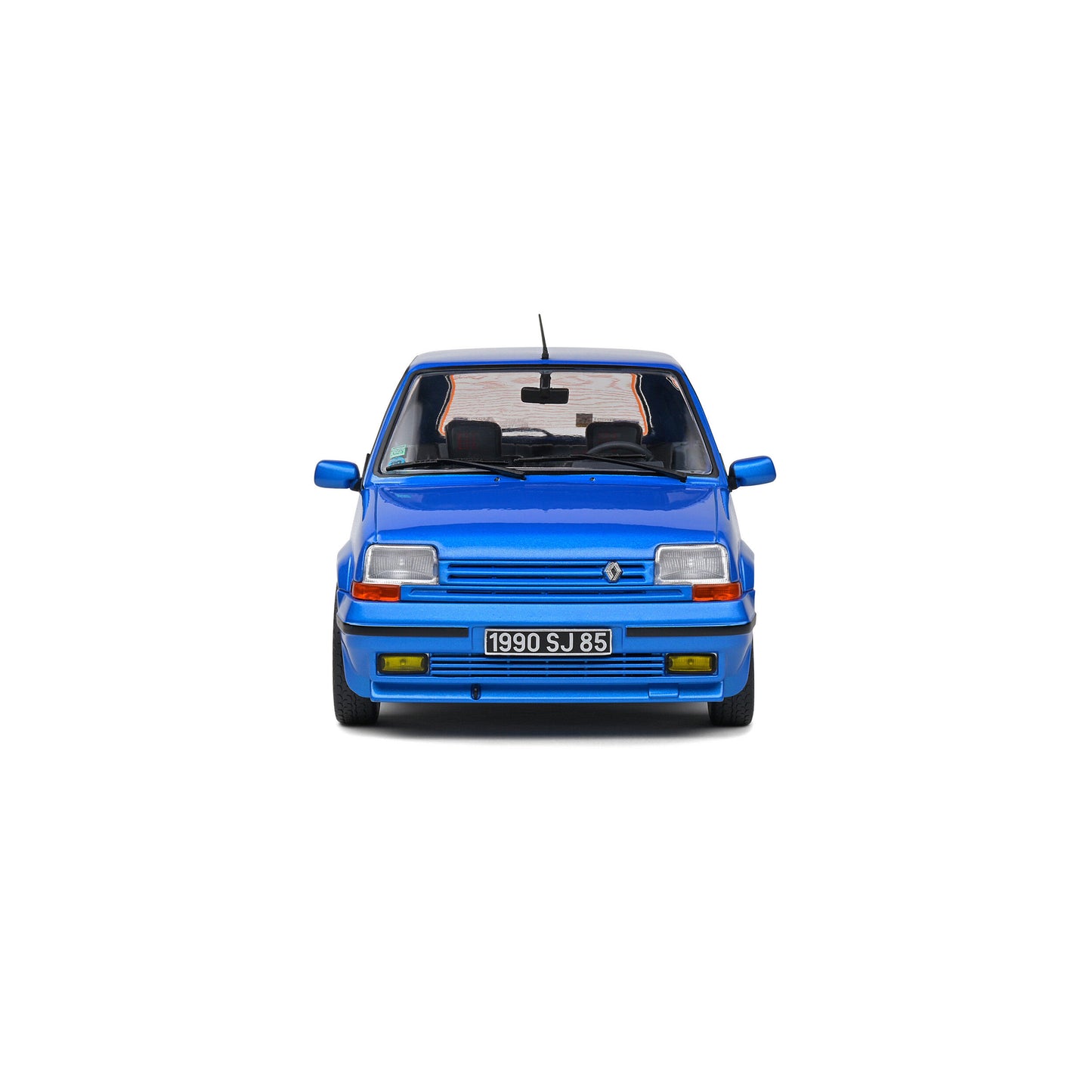 Mô hình xe Solido 1/18 Renault 5 GT TURBO MK2 – Bleu Lumiere – 1989