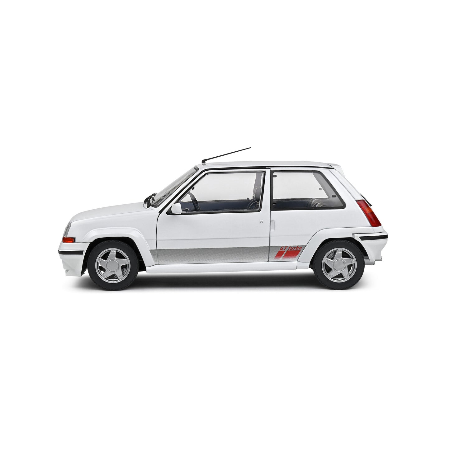 Mô hình xe Solido 1/18 Renault 5 GT TURBO MK2 – Givre Nacre – 1989