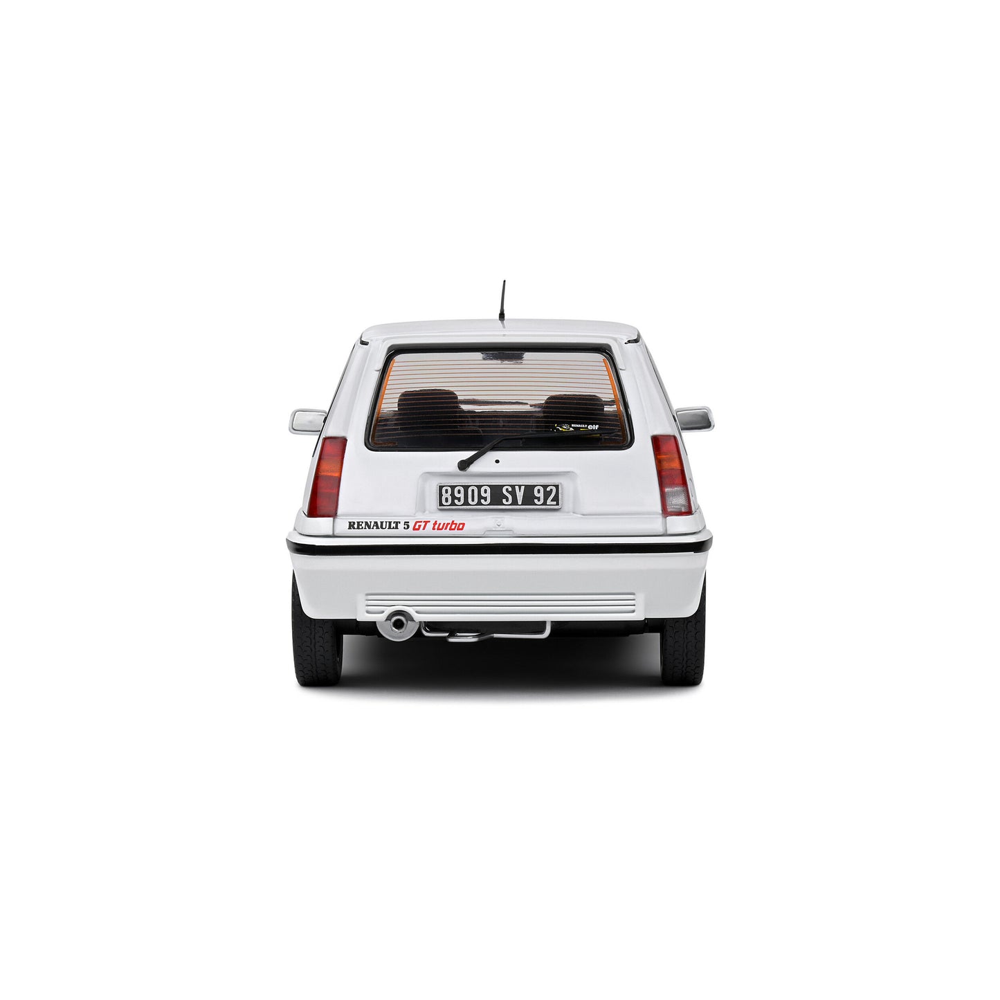 Mô hình xe Solido 1/18 Renault 5 GT TURBO MK2 – Givre Nacre – 1989