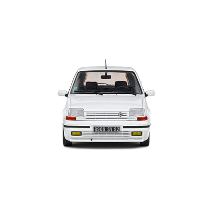 Mô hình xe Solido 1/18 Renault 5 GT TURBO MK2 – Givre Nacre – 1989