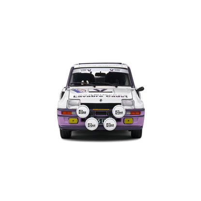 Mô hình xe Solido 1/18 Renault 5 Turbo – Rallye Lyon Charbonnière – 1983 – #14 Auriol/Nouaille