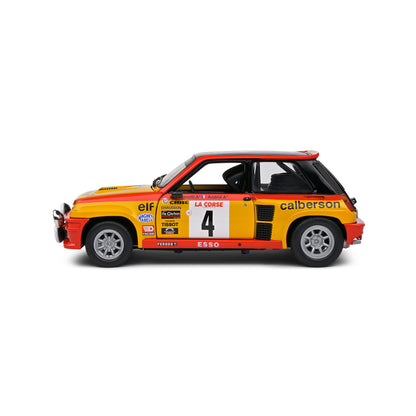 Mô hình xe Solido 1/18 Renault 5 turbo – Tour de Corse – 1980 – #4 Ragnotti/Andrie