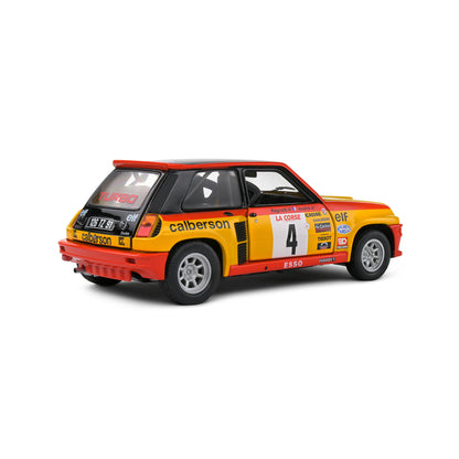 Mô hình xe Solido 1/18 Renault 5 turbo – Tour de Corse – 1980 – #4 Ragnotti/Andrie
